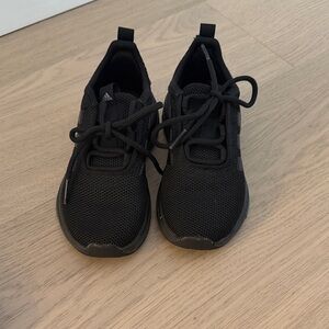 Adidas Kids Black Mesh Sneakers